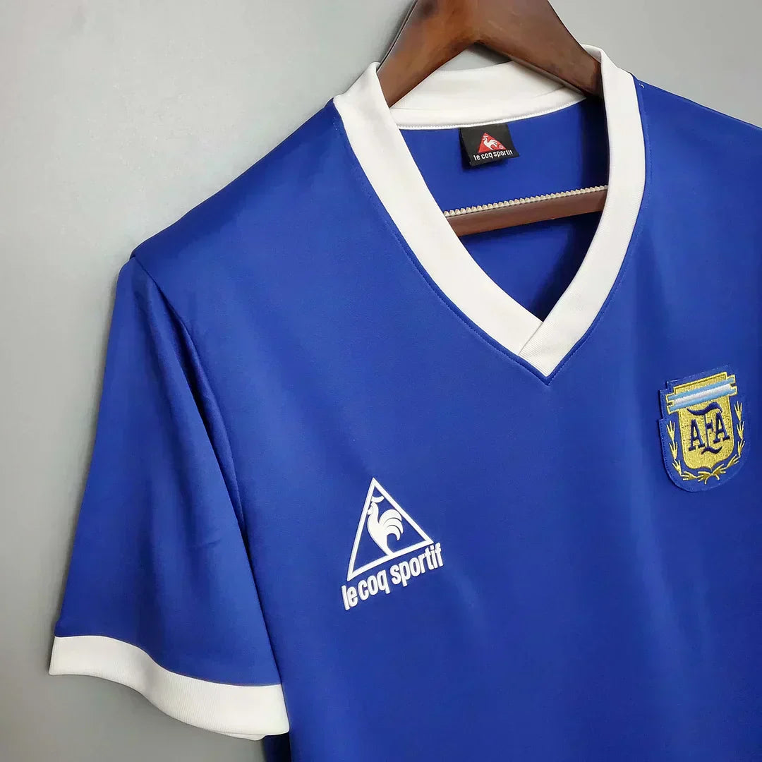 1986 Retro Argentina Visitante