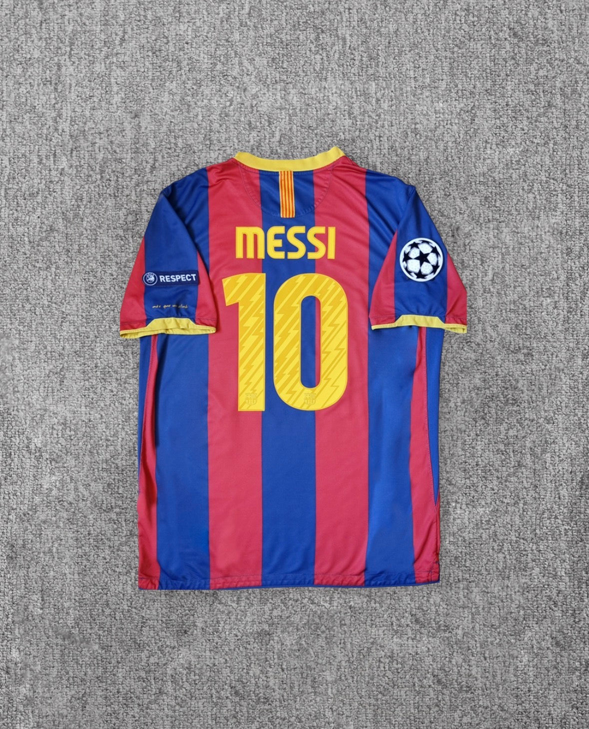 2010-2011 Retro Barcelona Final Champions