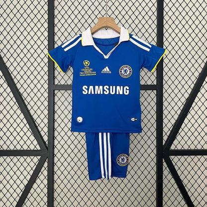 2008-2009 Retro Chelsea Champions League Final Local Kit Talla Niño