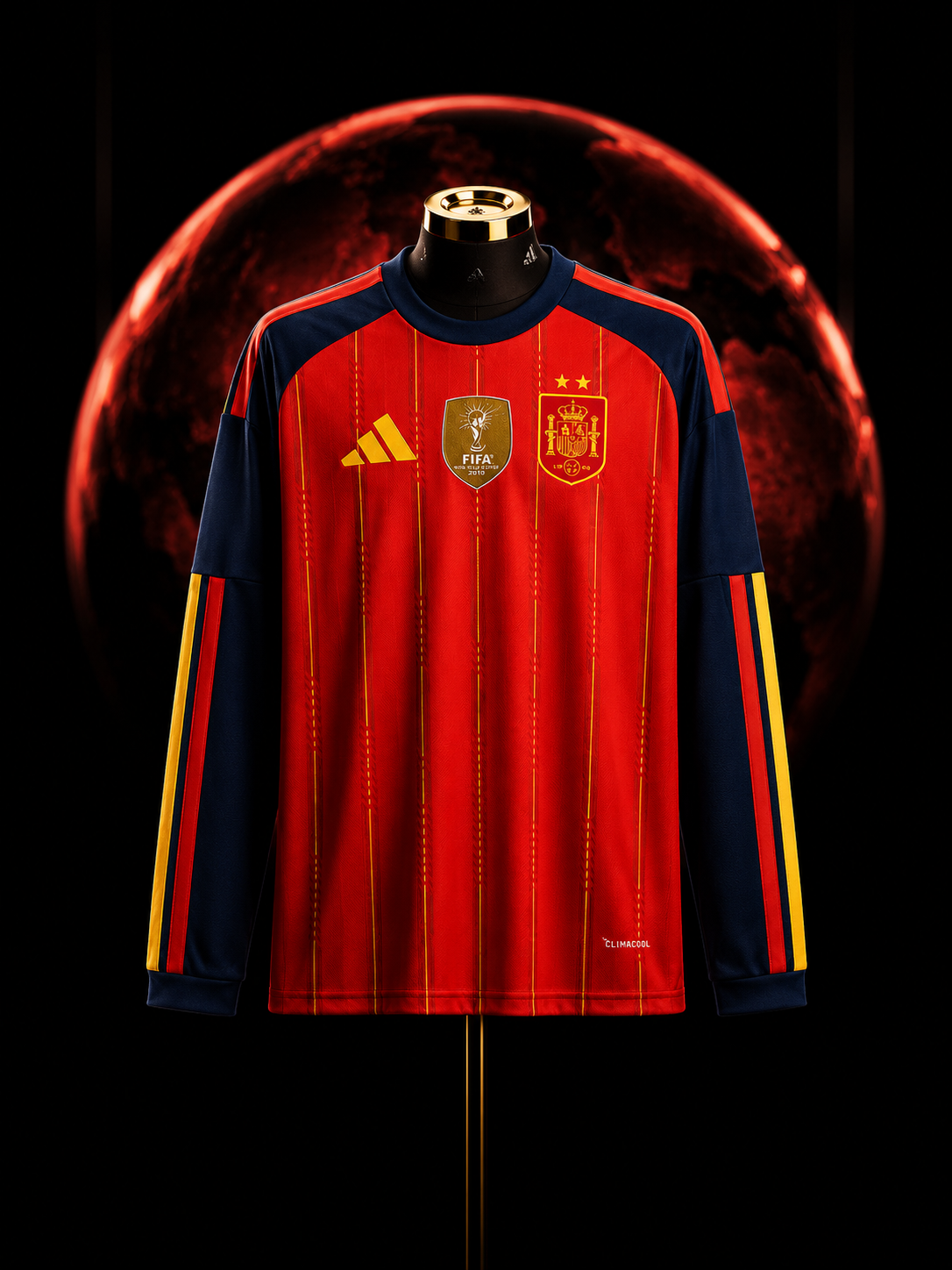 España Local Campeones Manga Larga Kit 2026