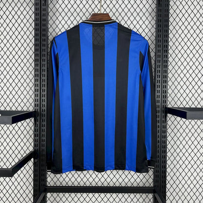 2009/2010 Retro Inter Milan Local Manga Larga