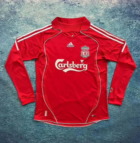 2006-2007 Retro Liverpool Local Manga Larga