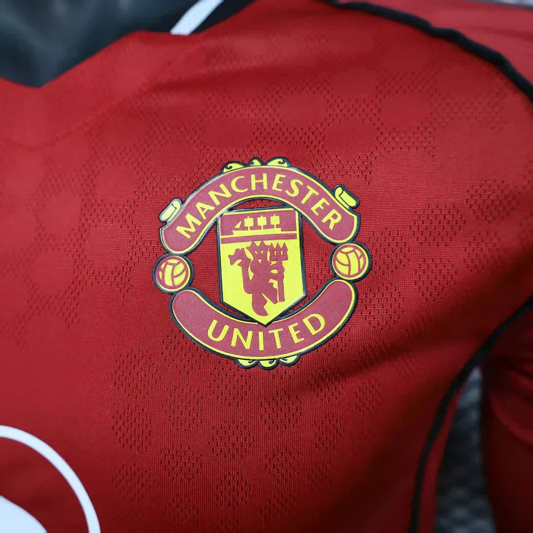 2025/2026 Manchester United Local Manga Larga