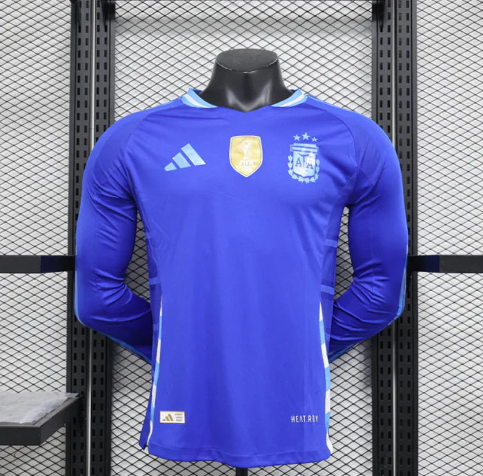 Argentina 2024/2025 Visitante Kit Manga Larga