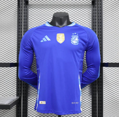 Argentina 2024/2025 Visitante Kit Manga Larga