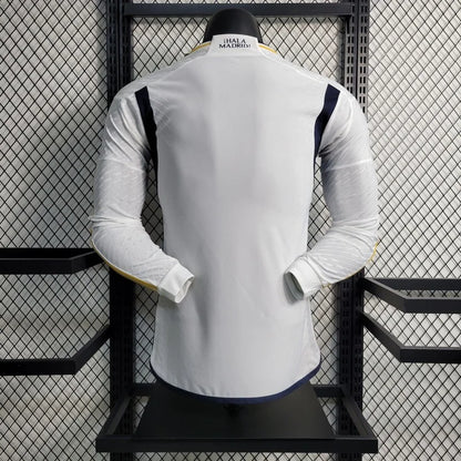 2023/2024 Real Madrid Local Kit Manga Larga