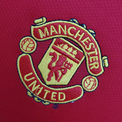 2004/2006 Retro Manchester United Local Manga Larga