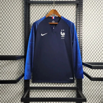 2018 Retro FIFA World Cup France Local Manga Larga