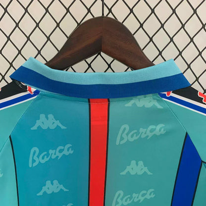 1995-1997 Retro Barcelona Visitante Manga Larga