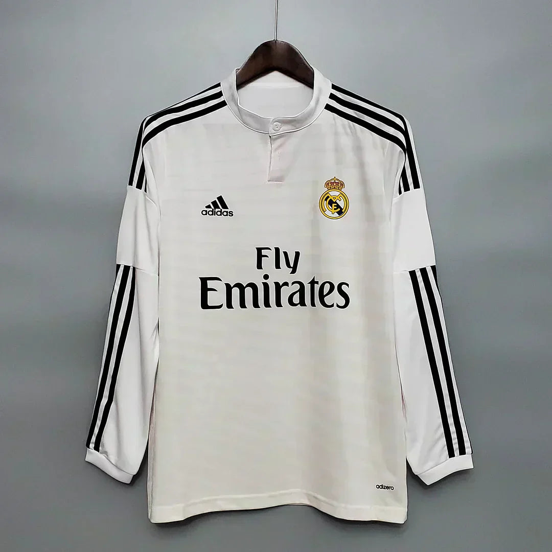 Retro 2014/2015 Real Madrid Local Manga Larga