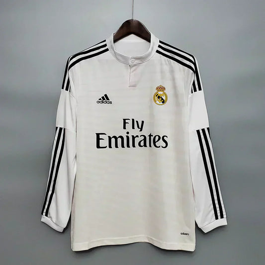 Retro 2014/2015 Real Madrid Local Manga Larga