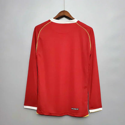 2006/2007 Retro Manchester United Local Manga Larga