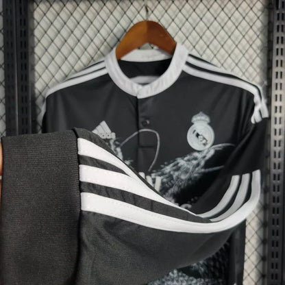 Real Madrid Retro 2014-2015 Alternativa Kit Manga Larga