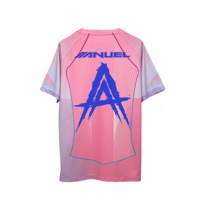Anuel AA x Barcelona pink