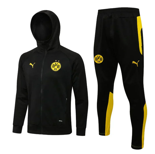 Borussia Dortmund Black and Yellow Chándal III