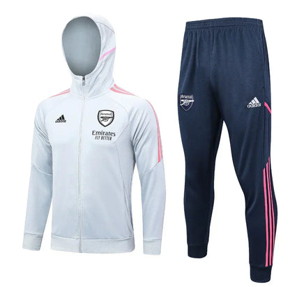 Arsenal FC White and Blue Chándal