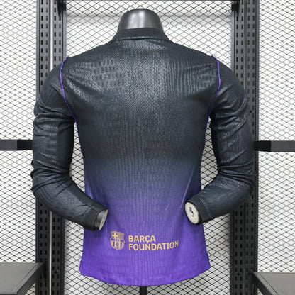 2026/2027 Barcelona Visitante Manga Larga Kit