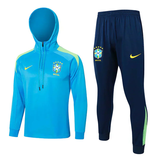 Brasil Light Blue and Dark Blue Chándal