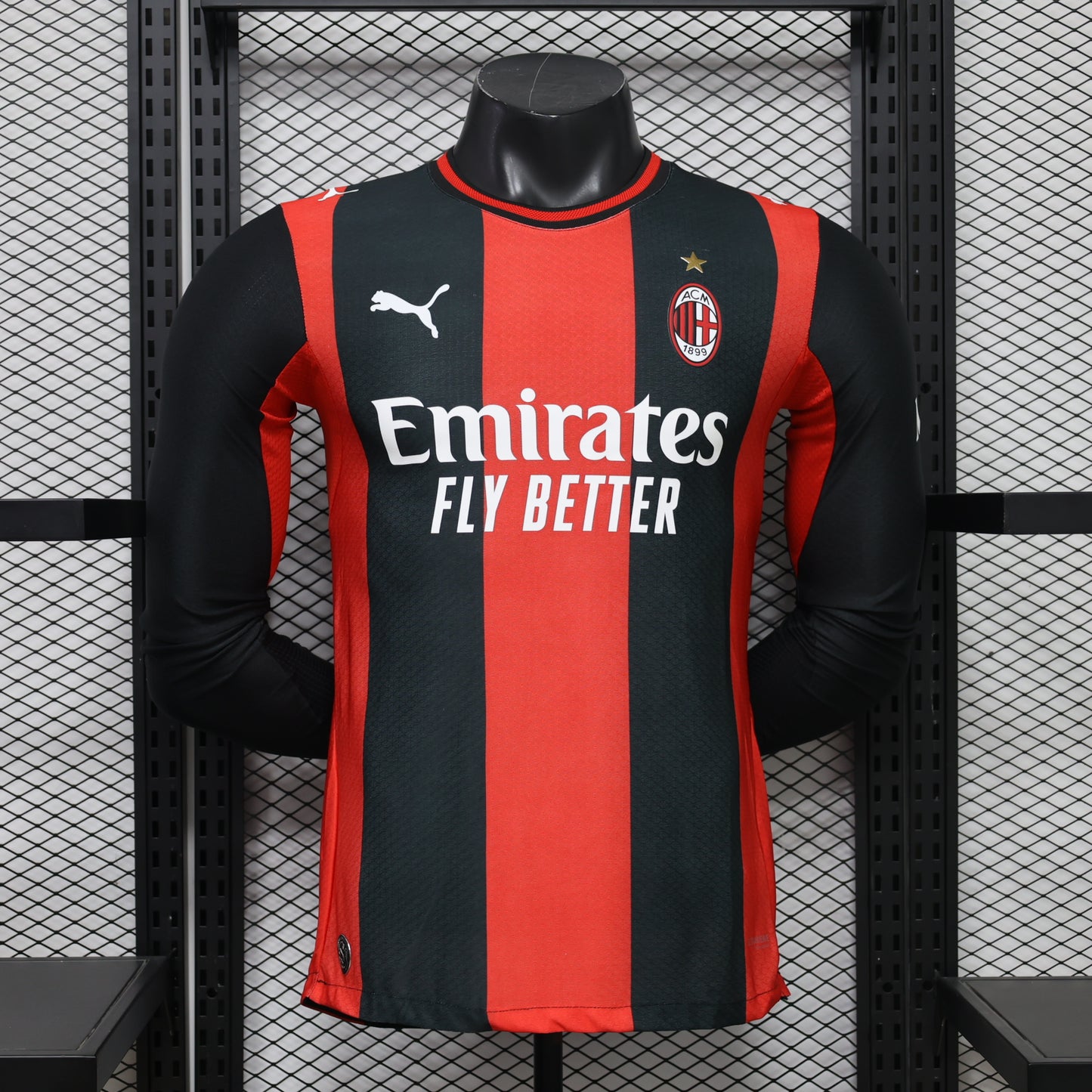 2026/2027 Ac Milan Local Manga Larga Kit