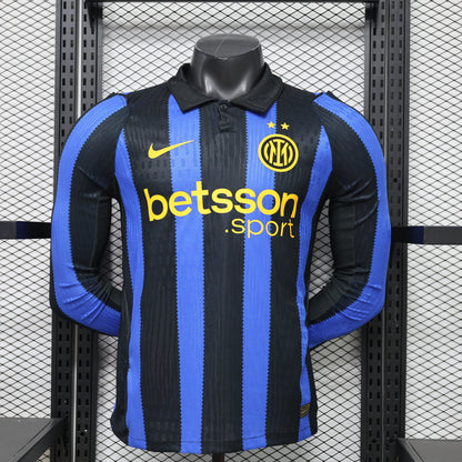 2026/2027 Inter Milán Local Manga Larga Kit