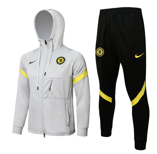 Chelsea FC Grey and Black Chándal
