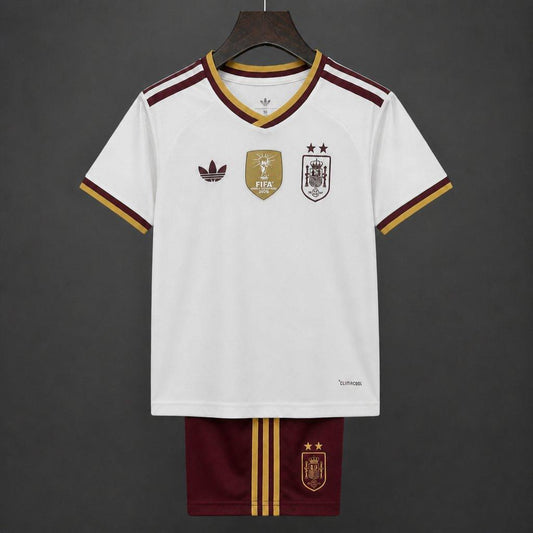 España Campeones 2026 Visitante Talla Niño