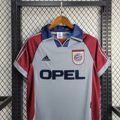 1998-2000 Retro Bayern Munchen Alternativa Visitante