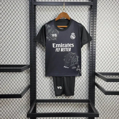 Real Madrid x Y3 2024/2025 4th Kit Black Talla Niño