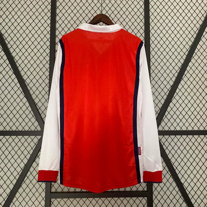 1998-1999 Retro Arsenal Local Manga Larga