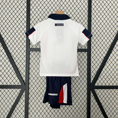 1998 Retro England Local Kit Talla Niño