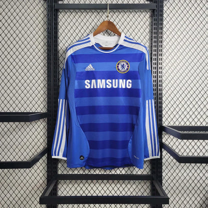 2011-2012 Retro Chelsea Local Manga Larga