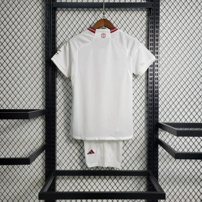 Manchester United 2023/2024 Alternativa Visitante Talla Niño